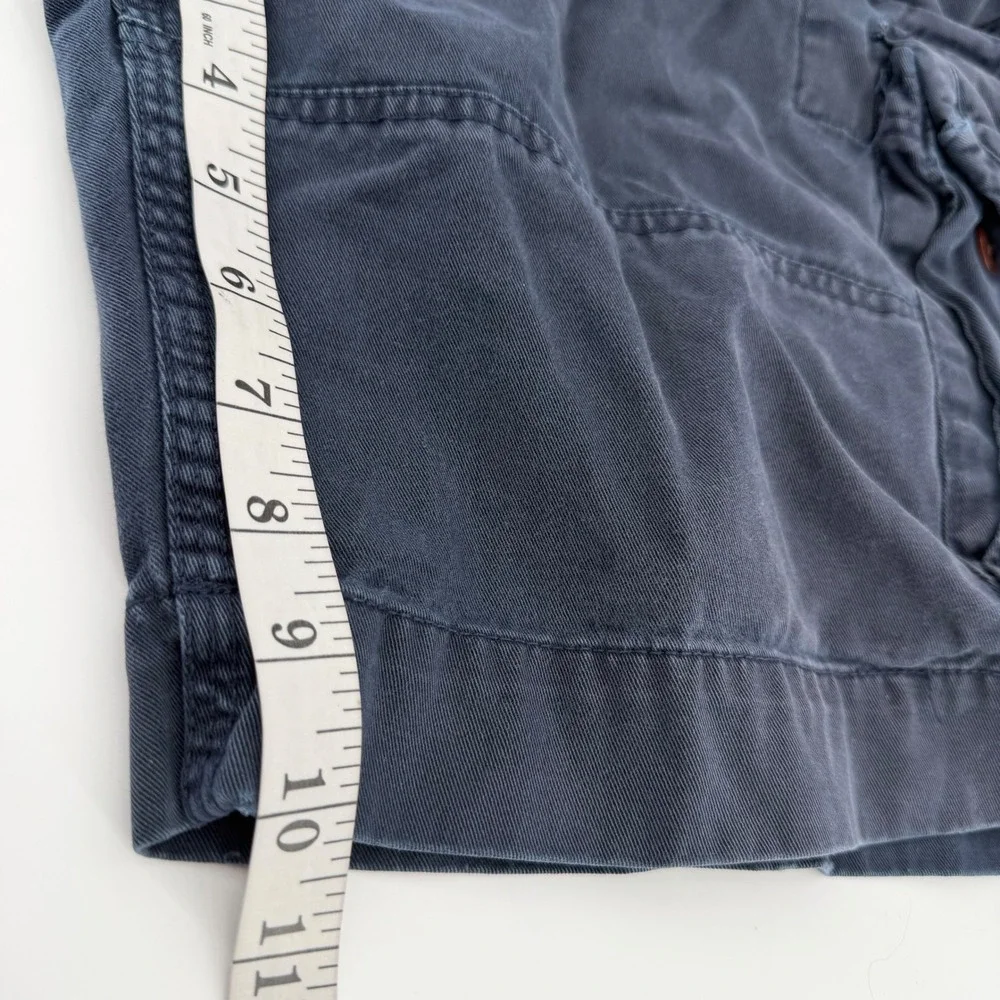 Polo Ralph Lauren Cargo Shorts Mens 42 Navy Blue Classic Polo Chino Cotton Twill